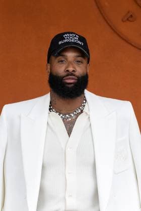 2025 French Open - Village Day 4 NB Odell Beckham Jr. at village during the 2025 French Open at Roland Garros on May 28, 2025 in Paris, France. Photo by Nasser Berzane ABACAPRESS.COM Paris France  Copyright: xBerzanexNasser ABACAx