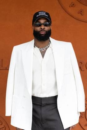2025 French Open - Village Day 4 NB Odell Beckham Jr. at village during the 2025 French Open at Roland Garros on May 28, 2025 in Paris, France. Photo by Nasser Berzane ABACAPRESS.COM Paris France  Copyright: xBerzanexNasser ABACAx