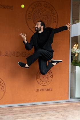 2025 French Open - Village Day 4 NB Mathieu Forget at village during the 2025 French Open at Roland Garros on May 28, 2025 in Paris, France. Photo by Nasser Berzane ABACAPRESS.COM Paris France  Copyright: xBerzanexNasser ABACAx