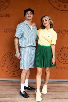 2025 French Open - Village Day 4 NB Hugo Trab and Oriane Greco at village during the 2025 French Open at Roland Garros on May 28, 2025 in Paris, France. Photo by Nasser Berzane ABACAPRESS.COM Paris France  Copyright: xBerzanexNasser ABACAx
