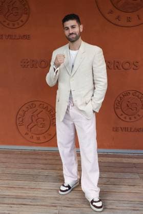 2025 French Open - Celebrities At Village Night Day 4 NB Cyril Benzaquen at Village for night session during the 2025 French Open at Roland Garros on May 28, 2025 in Paris, France. Photo by Nasser Berzane ABACAPRESS.COM Paris France  Copyright: xBerzanexNasser ABACAx