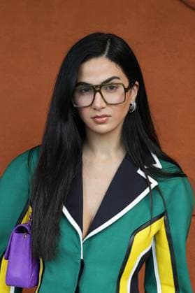 2025 French Open - Celebrities At Village Night Day 4 NB Maya Chantout at Village for night session during the 2025 French Open at Roland Garros on May 28, 2025 in Paris, France. Photo by Nasser Berzane ABACAPRESS.COM Paris France  Copyright: xBerzanexNasser ABACAx