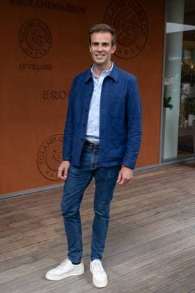 2025 French Open - Celebrities At Village Night Day 4 NB Jean-Baptiste Marteau at Village for night session during the 2025 French Open at Roland Garros on May 28, 2025 in Paris, France. Photo by Nasser Berzane ABACAPRESS.COM Paris France  Copyright: xBerzanexNasser ABACAx