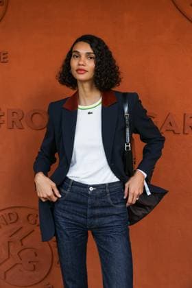 2025 French Open - Celebrities At Village Night Day 4 NB Barbara Valente at Village for night session during the 2025 French Open at Roland Garros on May 28, 2025 in Paris, France. Photo by Nasser Berzane ABACAPRESS.COM Paris France  Copyright: xBerzanexNasser ABACAx