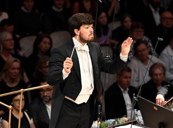 Prague Radio Symphony Orchestra concert under Czech conductor Jan Sedlacek during the Prague Spring International Music Festival on 28 May 2025, Prague, Czech Republic. (CTKxPhoto KaterinaxSulova) CTKPhotoP2025052809803  CTKPhotoP2025052809803