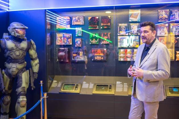 Kroatien, Eröffnung des Videospiel-Geschichte Museums in Zagreb 250529_PXL_videogamesmuseum Opening of the Museum of Video Game History, a new cultural attraction dedicated to the development of the video game industry from the 1960s to the beginning of this millennium, in Zagreb, Croatia, on May 29. 2025.  NevaxZganec PIXSELL