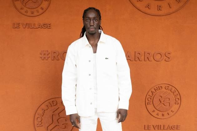 French Open Vips At The Village LZ Aliyou Diop take a pose at Roland Garros for the French open on May 29, 2025, in Paris, France. Photo by Laurent Zabulon ABACAPRESS.COM  Copyright: xZabulonxLaurent ABACAx