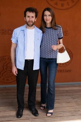 French Open Vips At The Village LZ Pablo Mira and Lisa Brunet take a pose at Roland Garros for the French open on May 29, 2025, in Paris, France. Photo by Laurent Zabulon ABACAPRESS.COM  Copyright: xZabulonxLaurent ABACAx