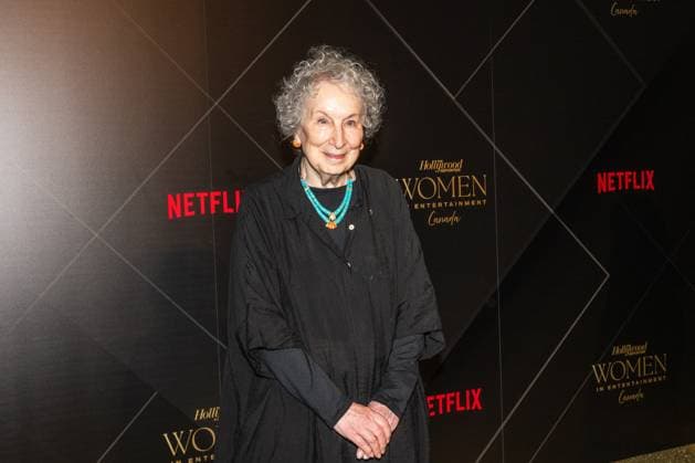 May 29, 2025, Toronto, On, Canada: Margaret Atwood is pictured at The Hollywood Reporter Women In Entertainment Canada Tribute Awards at The Ritz-Carlton Hotel in Toronto, on Thursday, May 29, 2025. Toronto Canada  - ZUMAc35_ 20250529_zaf_c35_093 Copyright: xLauraxProctorx