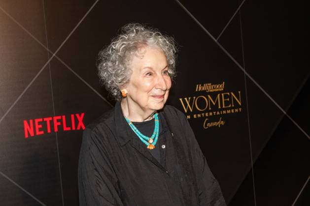 May 29, 2025, Toronto, On, Canada: Margaret Atwood is pictured at The Hollywood Reporter Women In Entertainment Canada Tribute Awards at The Ritz-Carlton Hotel in Toronto, on Thursday, May 29, 2025. Toronto Canada  - ZUMAc35_ 20250529_zaf_c35_094 Copyright: xLauraxProctorx