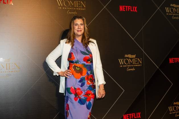 May 29, 2025, Toronto, On, Canada: Laurie May is pictured at The Hollywood Reporter Women In Entertainment Canada Tribute Awards at The Ritz-Carlton Hotel in Toronto, on Thursday, May 29, 2025. Toronto Canada  - ZUMAc35_ 20250529_zaf_c35_110 Copyright: xLauraxProctorx