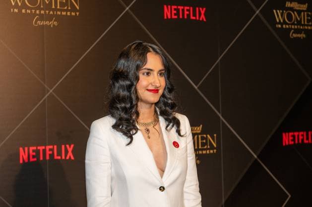 May 29, 2025, Toronto, On, Canada: Amrit Kaur is pictured at The Hollywood Reporter Women In Entertainment Canada Tribute Awards at The Ritz-Carlton Hotel in Toronto, on Thursday, May 29, 2025. Toronto Canada  - ZUMAc35_ 20250529_zaf_c35_112 Copyright: xLauraxProctorx