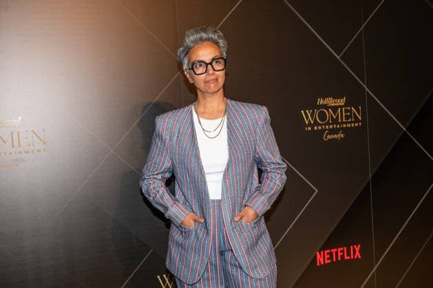 May 29, 2025, Toronto, On, Canada: Fawzia Mirza is pictured at The Hollywood Reporter Women In Entertainment Canada Tribute Awards at The Ritz-Carlton Hotel in Toronto, on Thursday, May 29, 2025. Toronto Canada  - ZUMAc35_ 20250529_zaf_c35_114 Copyright: xLauraxProctorx