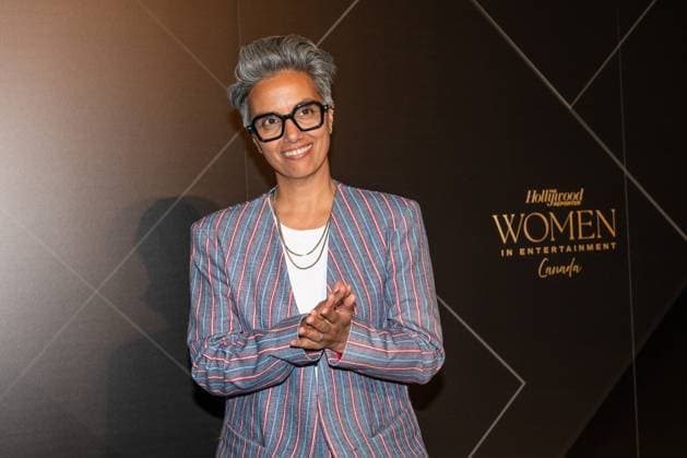 May 29, 2025, Toronto, On, Canada: Fawzia Mirza is pictured at The Hollywood Reporter Women In Entertainment Canada Tribute Awards at The Ritz-Carlton Hotel in Toronto, on Thursday, May 29, 2025. Toronto Canada  - ZUMAc35_ 20250529_zaf_c35_116 Copyright: xLauraxProctorx