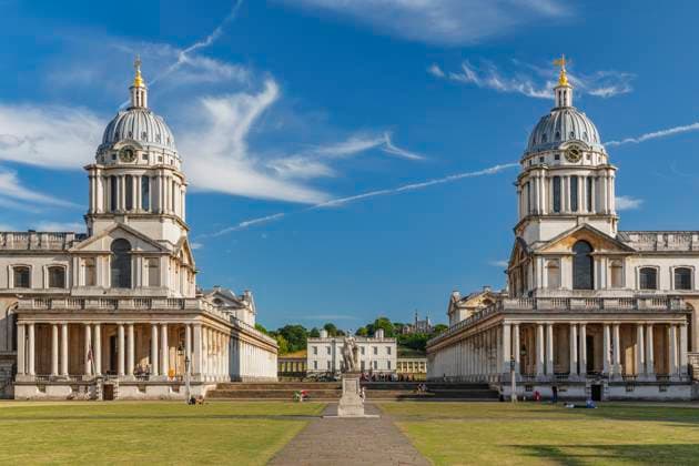 The Old Royal Naval College, Greenwich, Royal Borough of Greenwich, London, England Copyright: MarkusxLange 1160-5565