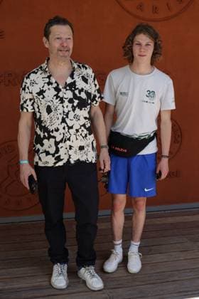 French Open - Vips At The Village Jerome Kircher and Samuel Kircher at Village during the 2025 French Open at Roland Garros on May 30, 2025 in Paris, France. Photo by Nasser Berzane ABACAPRESS.COM Paris France  Copyright: xBerzanexNasser ABACAx