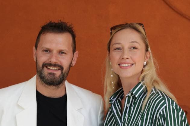 French Open - Vips At The Village Hugo Becker, Romane Bollingier Paris at Village during the 2025 French Open at Roland Garros on May 30, 2025 in Paris, France. Photo by Nasser Berzane ABACAPRESS.COM Paris France  Copyright: xBerzanexNasser ABACAx