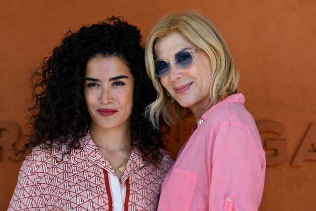2025 French Open - Celebrities At Village Day 6 Sabrina Ouazani et Michelle Laroque attends the 2025 French Open at Roland Garros on May 30, 2025 in Paris, France. Photo by Franck Castel ABACAPRESS.COM Paris France  Copyright: xCastelxFranck ABACAx