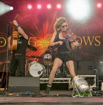 Wychwood Music Festival 2025 Friday The Roving Crows perform at Wychwood Music Festival 2025 Friday, Credit:Jules Annan Avalon  Copyright: xJulesxAnnanx xAvalonx 1005310879