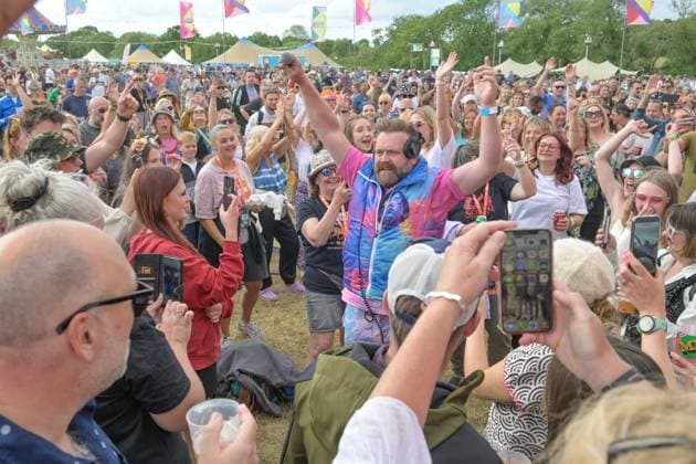 Wychwood Music Festival 2025 Friday Daniel Bedingfield perform at Wychwood Music Festival 2025 Friday, Credit:Jules Annan Avalon  Copyright: xJulesxAnnanx xAvalonx 1005325907