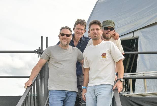Wychwood Music Festival 2025 Friday Scouting for Girls perform at Wychwood Music Festival 2025 Friday, Credit:Jules Annan Avalon  Copyright: xJulesxAnnanx xAvalonx 1005341547