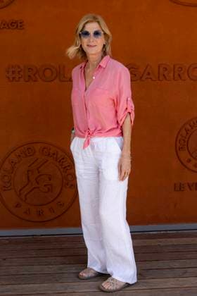 Celebrities in the village during the French Open Tennis Championships at Roland Garros 2025 Day 5 Michèle Laroque in the village during the French Open Tennis Championships at Roland Garros 2025 Paris, May 30th, 2025 Moreau Jacovides Bestimage Celebrities in the village during the French Open Tennis Championships at Roland Garros 2025, on May 30th, 2025 in Paris Paris France  Copyright: xJACOVIDES-MOREAUx xBESTIMAGExJACOVIDES-MOREAUx xBESTIMAGEx