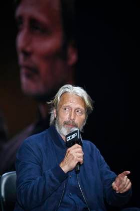 May 30, 2025, Mexico City, Ciudad de Mexico, Mexico: Danish actor Mads Mikkelsen speaks during a keynote speech as part of the the 2nd edition of pop culture Comic Con Experience Mexico 2025 Ã¢â‚¬ËœCCXPÃ¢â‚¬â ¢ at Centro Banamex. on May 30, 2025 in Mexico City, Mexico. Mexico City Mexico - ZUMAe321 20250530_zea_e321_092 Copyright: xCarlosxTischlerx
