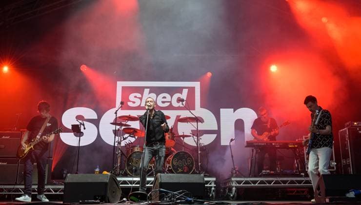 Wychwood Music Festival 2025 Friday Shed Seven perform at Wychwood Music Festival 2025 Friday, Credit:Jules Annan Avalon  Copyright: xJulesxAnnanx xAvalonx 1005402098