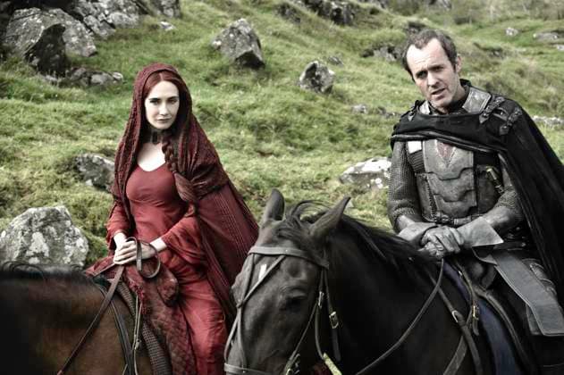 Game of Thrones (Season 2) - filmstill CARICE VAN HOUTEN, STEPHEN DILLANE in Game of Thrones (Season 2) EDITORIAL USE ONLY Copyright: xCAP FBx