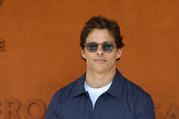 2025 French Open - Celebrities At Village Day 8 NB James Marsden in Stand during the 2025 French Open at Roland Garros on June 01, 2025 in Paris, France. Photo by Nasser Berzane ABACAPRESS.COM Paris France  Copyright: xBerzanexNasser ABACAx