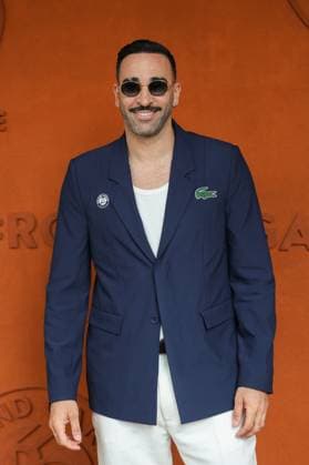 2025 French Open - Celebrities At Village Day 8 NB Adil Rami in Stand during the 2025 French Open at Roland Garros on June 01, 2025 in Paris, France. Photo by Nasser Berzane ABACAPRESS.COM Paris France  Copyright: xBerzanexNasser ABACAx