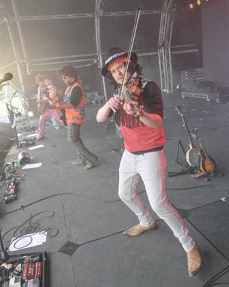 Wychwood Music Festival 2025 Sunday Barsteward Sons Of Val Doonican perform at Wychwood Music Festival 2025, Sunday, Credit:Jules Annan Avalon  Copyright: xJulesxAnnanx xAvalonx 1005959675