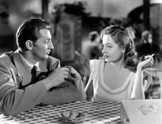 Out of the Past - filmstill Robert Mitchum & Jane Greer in Out of the Past EDITORIAL USE ONLY Copyright: xCAP PLFx
