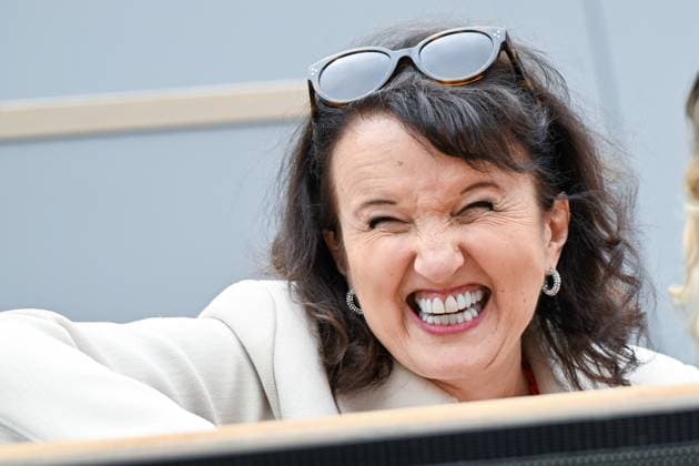 Roland Garros Open People in the stands June 1 Roland Garros Open tennis tournament Anne Roumanoff 445436 2025 06 01  Copyright: xLionelxGuericolas MPPx STAR_445436_005