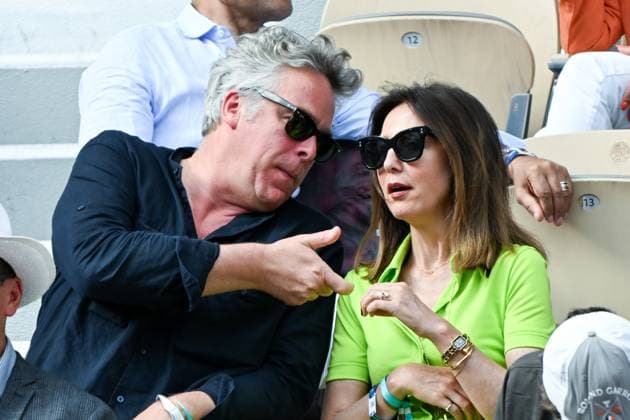 Roland Garros Open People in the stands June 1 Roland Garros Open Elsa Zylberstein 445436 2025 06 01  Copyright: xLionelxGuericolas MPPx STAR_445436_150