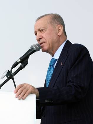 Turkish President Recep Tayyip Erdogan in Ankara ANKARA, TURKIYE - JUNE 02: (----EDITORIAL USE ONLY - MANDATORY CREDIT - TURKISH PRESIDENCY MUSTAFA KAMACI HANDOUT - NO MARKETING NO ADVERTISING CAMPAIGNS - DISTRIBUTED AS A SERVICE TO CLIENTS----) Turkish President Recep Tayyip Erdogan makes a speech during the Green Homeland Heroes On Duty event at Etimesgut Airport in Ankara, Turkiye on May June 02, 2025. Turkish Presidency Mustafa Kamaci Handout Anadolu Ankara Turkey. Editorial use only. Please get in touch for any other usage.  Copyright: x2025xAnadoluxTurkishxPresidencyx xMustafaxKamacix xHandoutx