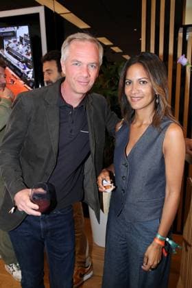 Exclusif Les célébrités au déjeuner dans la loge de France Télévision lors des internationaux de France de Tennis de Roland Garros 2025 Exclusif Julien Arnaud et Aurélie Casse au déjeuner dans la loge de France Télévision lors des internationaux de France de Tennis de Roland Garros 2025 Jour 9 , à Paris, France, le 2 Juin 2025 Bertrand Rindoff Bestimage Exclusive Lunch in the France Television box during the 2025 Tennis French Open of Roland Garros Day 09 in Paris, France Paris France  Copyright: xBERTRANDxRINDOFFxPETROFFx xBESTIMAGExBERTRANDxRINDOFFxPETROFFx xBESTIMAGEx