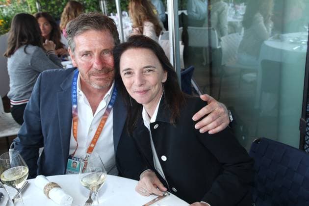 Exclusif Les célébrités au déjeuner dans la loge de France Télévision lors des internationaux de France de Tennis de Roland Garros 2025 Exclusif Alexandre Kara et Maryse Burgot au déjeuner dans la loge de France Télévision lors des internationaux de France de Tennis de Roland Garros 2025 Jour 9 , à Paris, France, le 2 Juin 2025 Bertrand Rindoff Bestimage Exclusive Lunch in the France Television box during the 2025 Tennis French Open of Roland Garros Day 09 in Paris, France Paris France  Copyright: xBERTRANDxRINDOFFxPETROFFx xBESTIMAGExBERTRANDxRINDOFFxPETROFFx xBESTIMAGEx