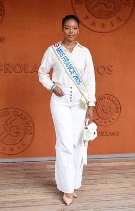 Celebrities in the village during the French Open Tennis Championships at Roland Garros 2025 Angelique Angarni Filopon Miss France 2025 in the village during the French Open Tennis Championships at Roland Garros 2025, in Paris, France, on June 2nd, 2025 Jacovides Moreau Bestimage Celebrities in the village during the French Open Tennis Championships at Roland Garros 2025, in Paris, France, on June 2nd, 2025 Paris France  Copyright: xJACOVIDES-MOREAUx xBESTIMAGExJACOVIDES-MOREAUx xBESTIMAGEx