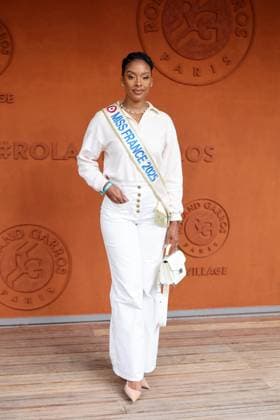 Celebrities in the village during the French Open Tennis Championships at Roland Garros 2025 Angelique Angarni Filopon Miss France 2025 in the village during the French Open Tennis Championships at Roland Garros 2025, in Paris, France, on June 2nd, 2025 Jacovides Moreau Bestimage Celebrities in the village during the French Open Tennis Championships at Roland Garros 2025, in Paris, France, on June 2nd, 2025 Paris France  Copyright: xJACOVIDES-MOREAUx xBESTIMAGExJACOVIDES-MOREAUx xBESTIMAGEx