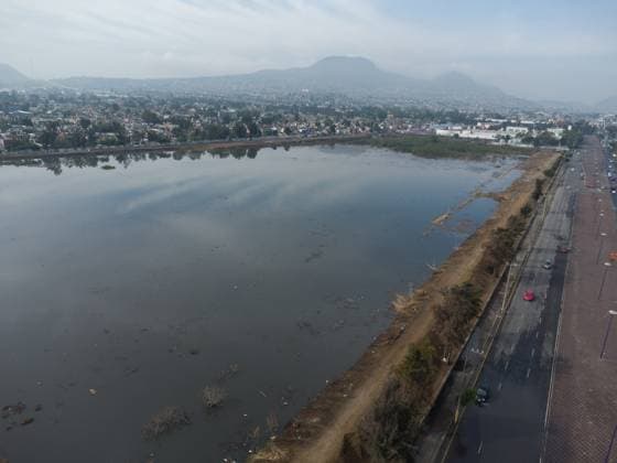 Heavy Rains Hit Mexico Causing Floods Aerial view of flooded streets near the La Colmena pumping plant, on the border between the State of Mexico and Mexico City after the heavy rains that hit Mexico, affecting several municipalities. on June 3, 2025 in Mexico City, Mexico. (Photo by Carlos Santiago Eyepix Group) Copyright: xCarlosxSantiago xEyepixxGroupx CS_03062025_157552