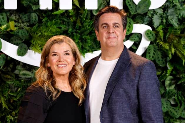Bilder des Jahres 2025, Entertainment 06 Juni Entertainment Themen der Woche KW23 Entertainment Bilder des Tages Schauspielerin Anke Engelke und Schauspieler Bastian Pastewka beim Fototermin zur Programmpräsentation Amazon Prime Video presents Deutschland 2025 in den Balloni-Hallen. Köln, 04.06.2025 NRW Deutschland *** Actress Anke Engelke and actor Bastian Pastewka at the photo call for the program presentation Amazon Prime Video presents Germany 2025 in the Balloni Hallen Cologne, 04 06 2025 NRW Germany Copyright: xChristophxHardtx