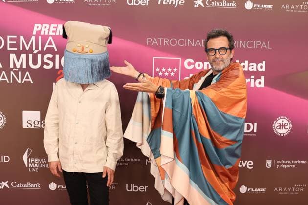 The Spanish Music Academy celebrates the second edition of its Love of Lesbian Awards during the Spanish Music Academy Awards held at the IFEMA Municipal Palace, on June 4, 2025, in Madrid Spain This key event for the music industry brings together the main representatives of the sector to celebrate excellence, This year, the Awards have broken records with more than 4,900 submissions received for a total of 223 nominations in 43 categories, selected by more than 60 music industry professionals who make up the Nominating Committees 05 JUNE 2025 José Madrid Madrid Spain  Copyright: xJosÃ xRuizx 6775842