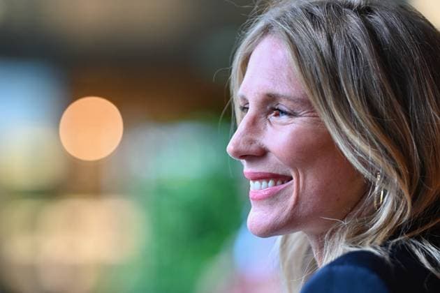 French Open - VIPs At The Village Agathe Lecaron is seen posing at the Village during French Open at Roland Garros on June 03, 2025 in Paris, France. Photo by ABACAPRESS.COM Paris France  Copyright: xABACAx