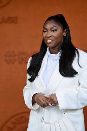 French Open - VIPs At The Village Fatou Kaba is seen posing at the Village during French Open at Roland Garros on June 03, 2025 in Paris, France. Photo by ABACAPRESS.COM Paris France  Copyright: xABACAx