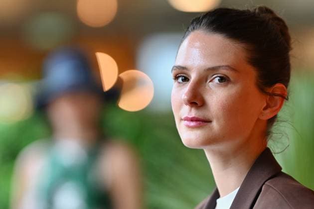 French Open - VIPs At The Village Josephine Japy is seen posing at the Village during French Open at Roland Garros on June 03, 2025 in Paris, France. Photo by ABACAPRESS.COM Paris France  Copyright: xABACAx