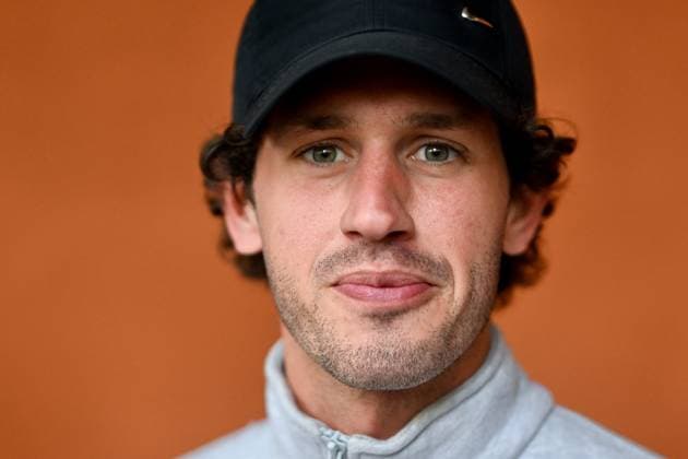 French Open - VIPs At The Village Victor Belmondo is seen posing at the Village during French Open at Roland Garros on June 03, 2025 in Paris, France. Photo by ABACAPRESS.COM Paris France  Copyright: xABACAx