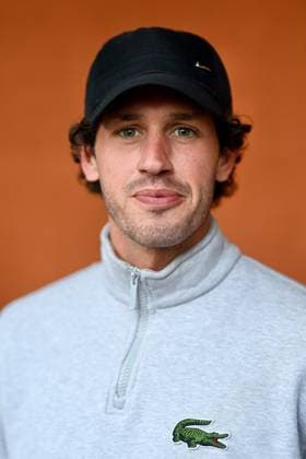 French Open - VIPs At The Village Victor Belmondo is seen posing at the Village during French Open at Roland Garros on June 03, 2025 in Paris, France. Photo by ABACAPRESS.COM Paris France  Copyright: xABACAx
