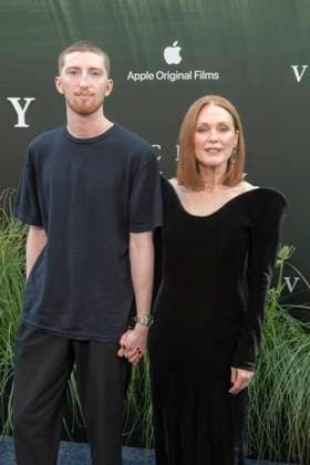 June 4, 2025, New York, United States: (L-R) Caleb Freundlich and Julianne Moore attend the Echo Valley New York Premiere at AMC Lincoln Square. New York United States - ZUMAs197 20250604_aaa_s197_482 Copyright: xRonxAdarx