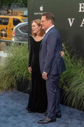 June 4, 2025, New York, United States: (L-R) Julianne Moore and Kyle MacLachlan attend the Echo Valley New York Premiere at AMC Lincoln Square. New York United States - ZUMAs197 20250604_aaa_s197_502 Copyright: xRonxAdarx